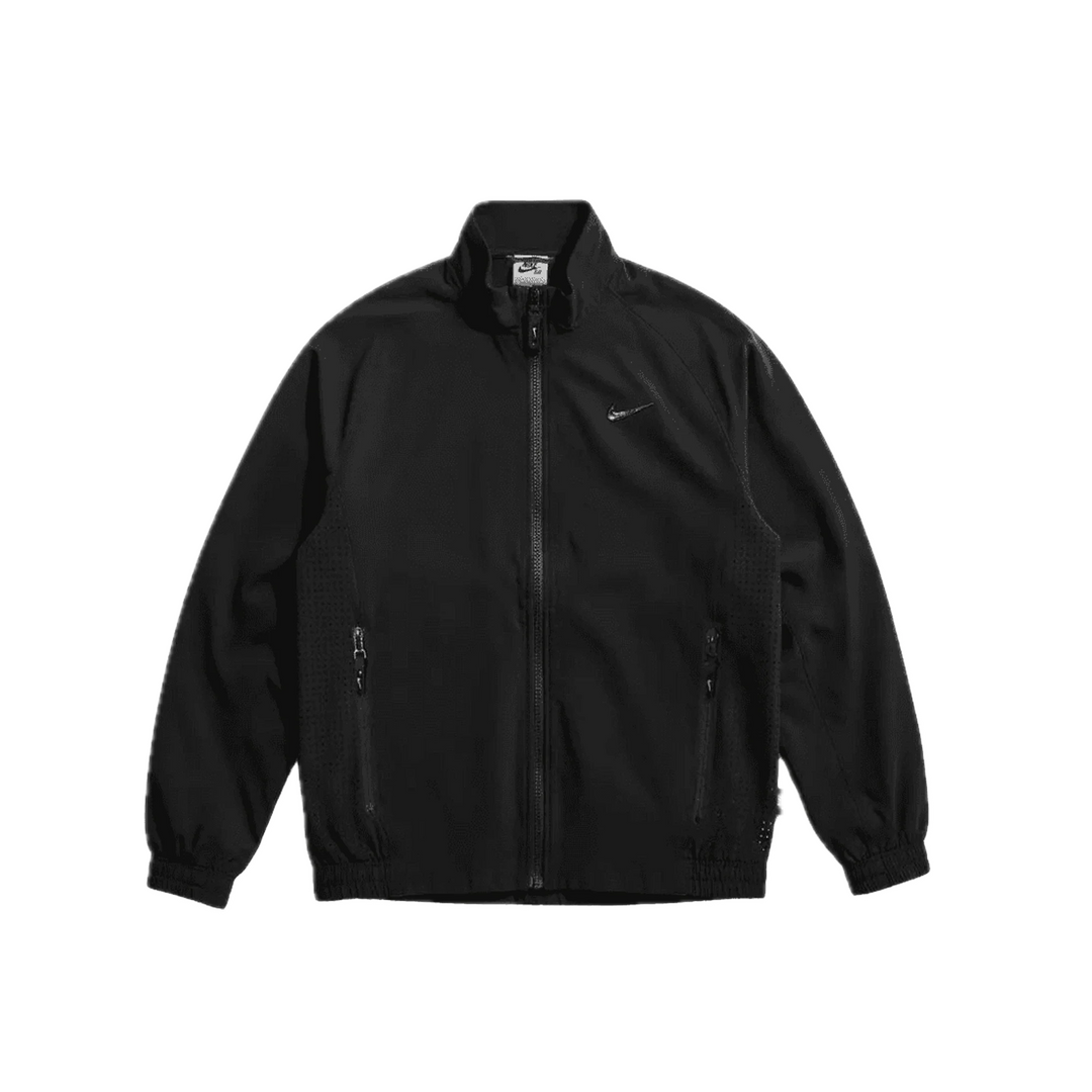 ISHOD AIR TRACK JACKET BLACK FRONT