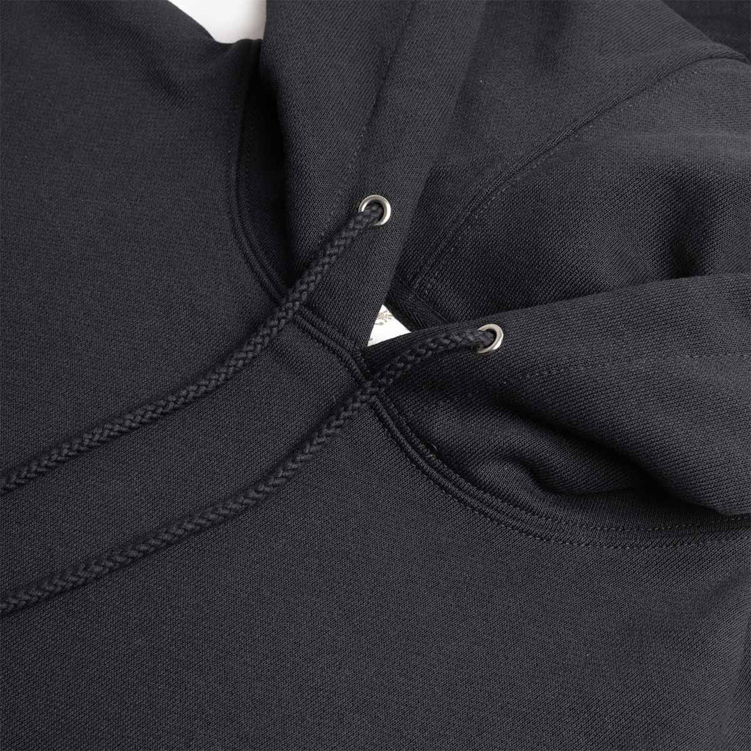 RUNNING MAN HOODED SWEATSHIRT VINTAGE BLACK