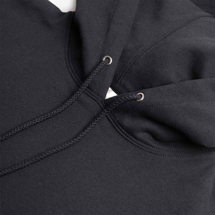RUNNING MAN HOODED SWEATSHIRT VINTAGE BLACK
