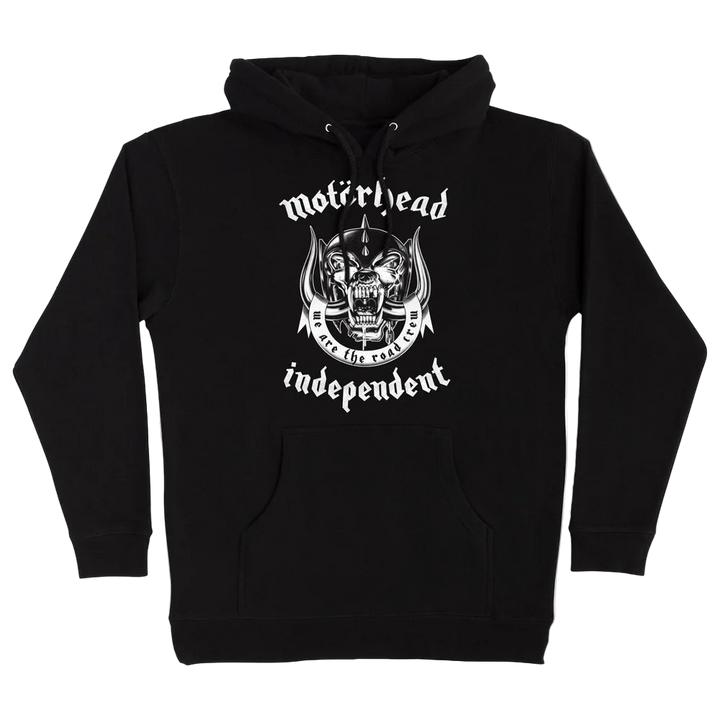 INDEPENDENT MOTORHEAD WARPING HOODIE BLACK