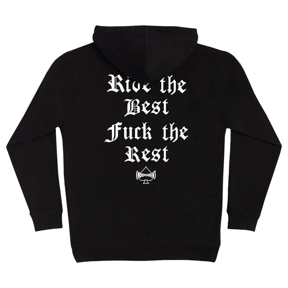 INDEPENDENT MOTORHEAD WARPING HOODIE BLACK