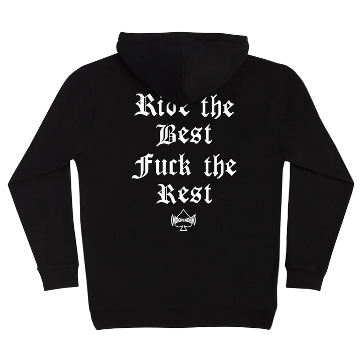 INDEPENDENT MOTORHEAD WARPING HOODIE BLACK