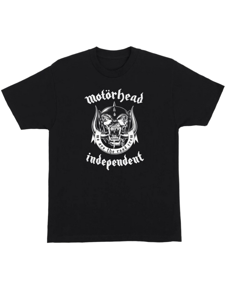 INDEPENDENT MOTORHEAD WARPING TEE BLACK