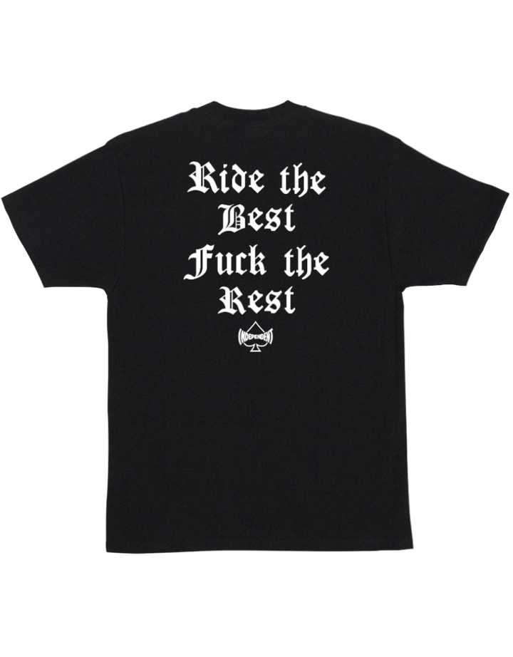 INDEPENDENT MOTORHEAD WARPING TEE BLACK