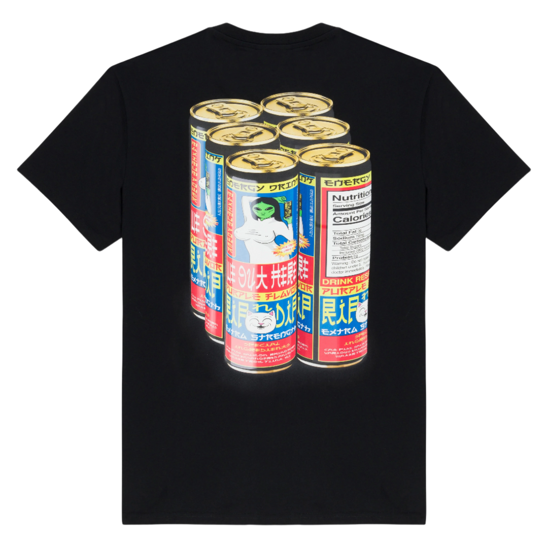 NERMS CANS TEE BLACK