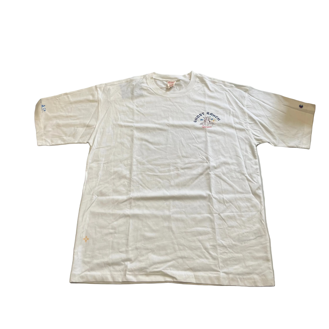 CHAMPION GHOST RANGE TEE WHITE