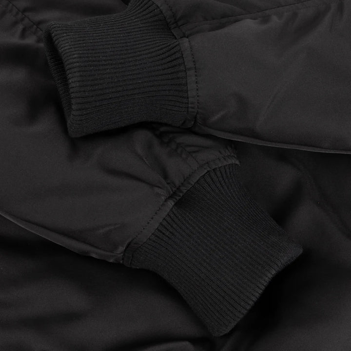 INSULATED BOMBER JACKET BLACK