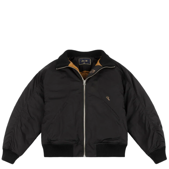INSULATED BOMBER JACKET BLACK