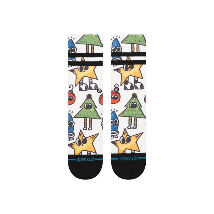 KIDS CHERRY SOCK CANVAS
