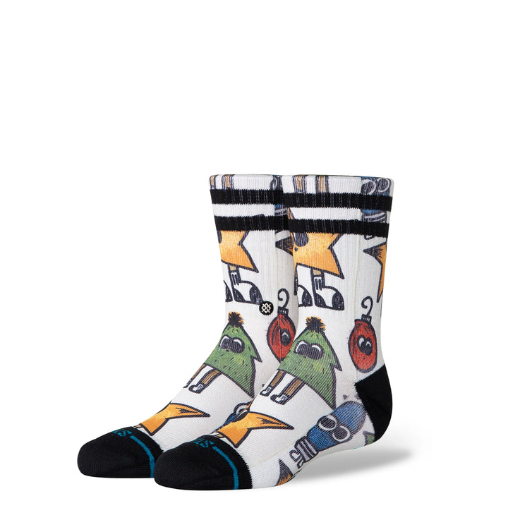 KIDS CHERRY SOCK CANVAS