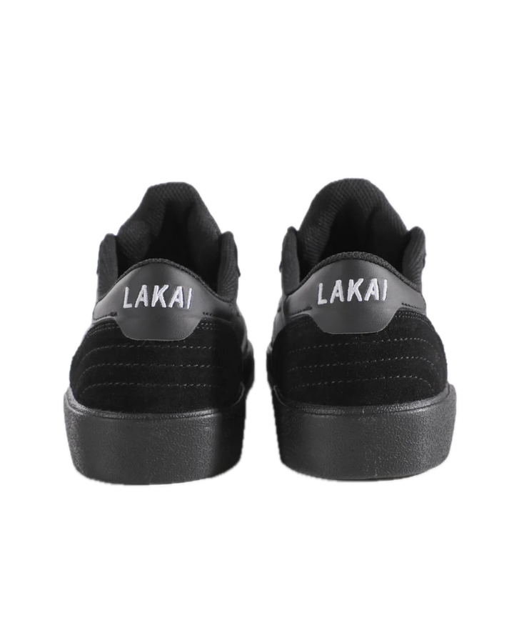 Lakai Sneaker Skate Shoe Black Suede Back