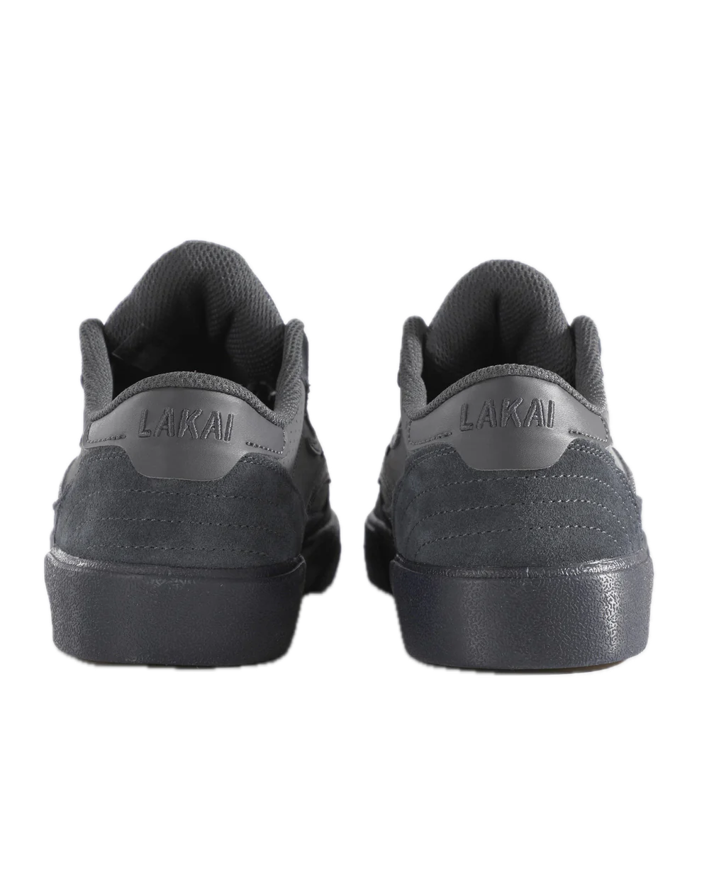 Lakai Sneaker Skate Shoe Grey Suede Back