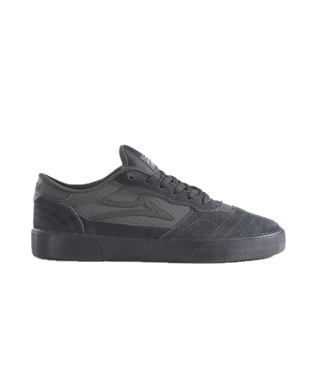Lakai Sneaker Skate Shoe Grey Suede Front