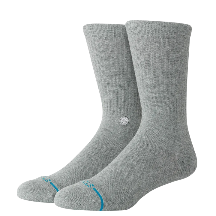 ICON SOCKS HEATHER GREY