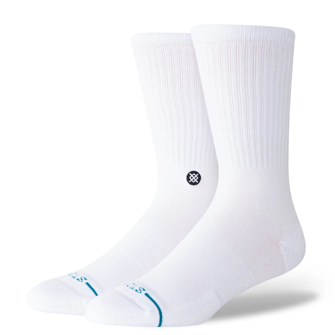 ICON SOCKS WHITE/BLACK