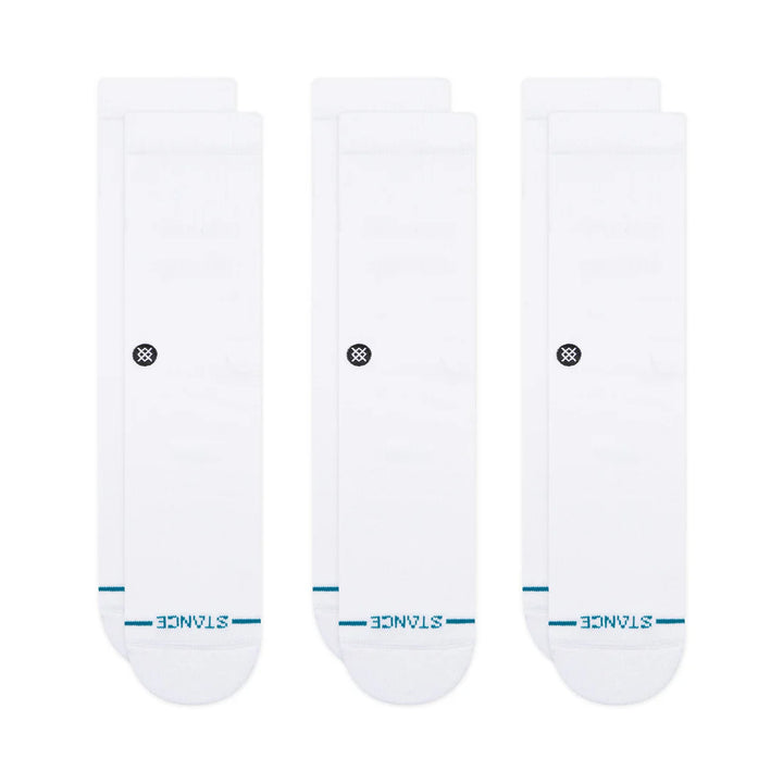 ICON 3 PACK SOCKS WHITE