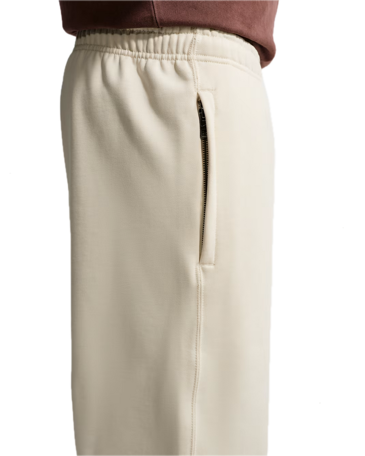 SOLO SWOOSH CUFFED FLEECE PANT COCONUT MILK