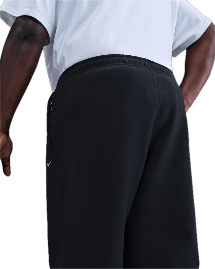 SOLO SWOOSH CUFFED FLEECE PANT BLACK