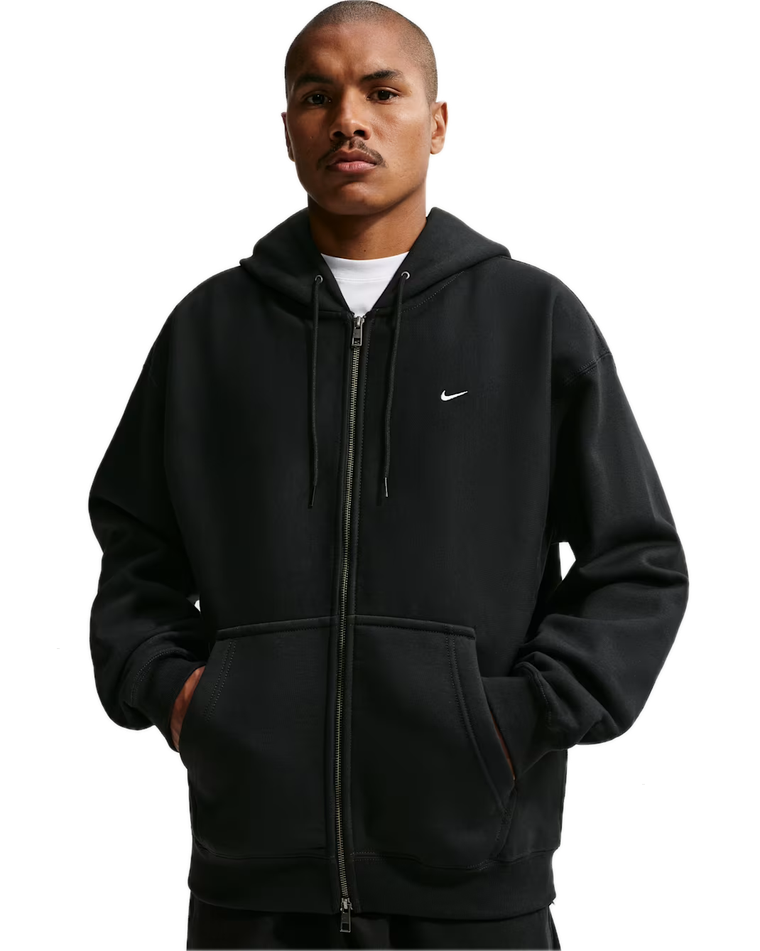 SOLO SWOOSH FULL ZIP FLEECE HOODIE