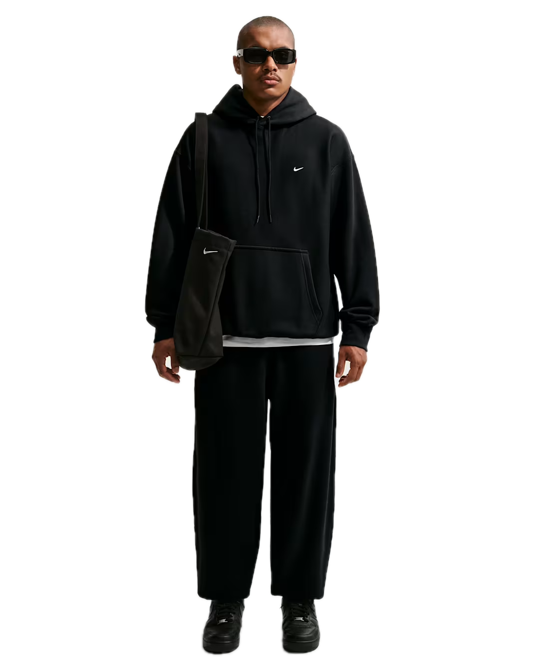 SOLO SWOOSH PULLOVER HOODIE BLACK