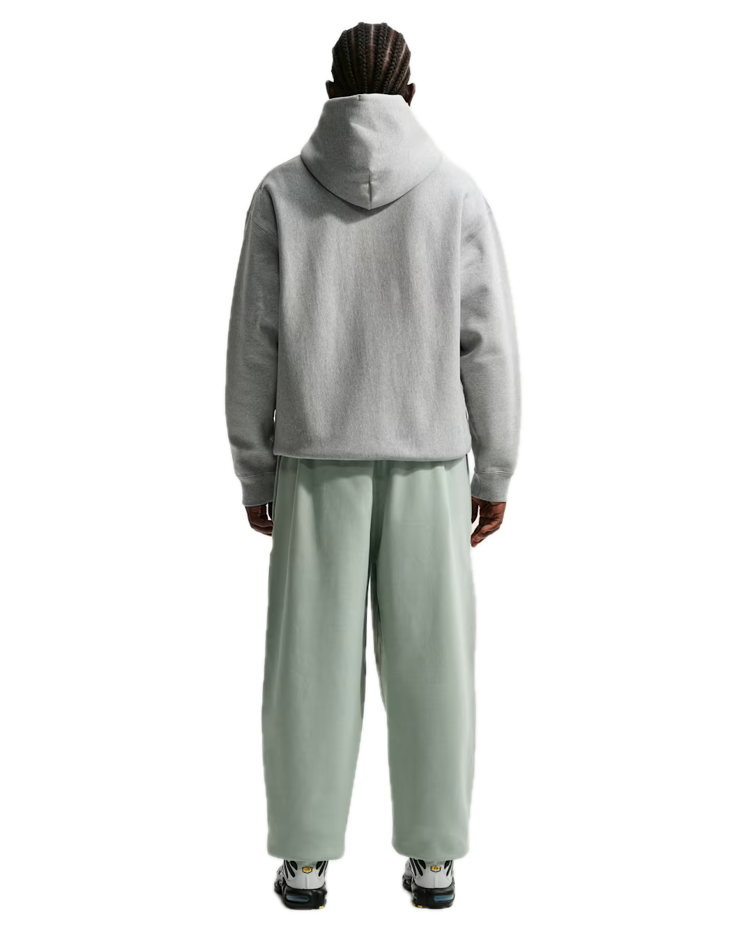 SOLO SWOOSH PULLOVER HOODIE GREY