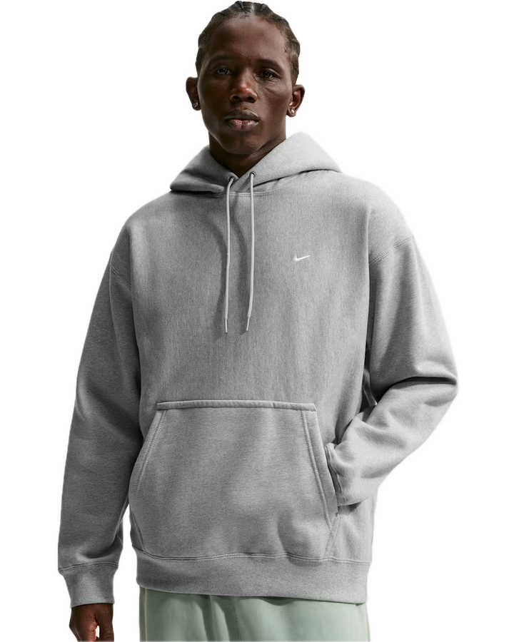 SOLO SWOOSH PULLOVER HOODIE GREY
