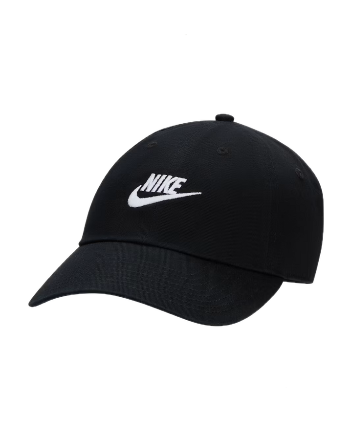 NIKE UNSTRUCTURED FUTURA WASH CAP SCHWARZ