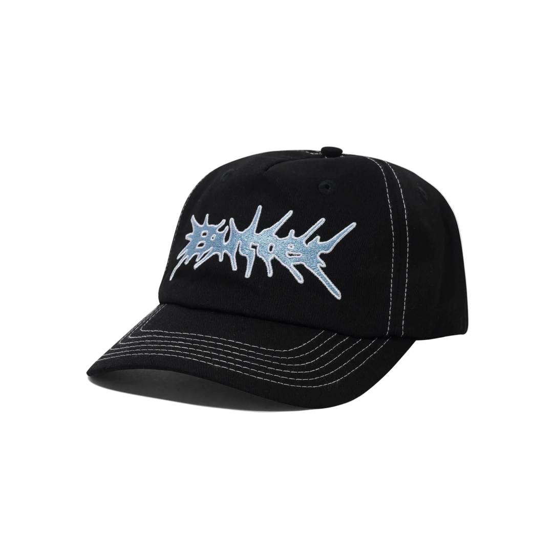 BUTTER GOODS TIDE 5 PANEL CAP BLACK