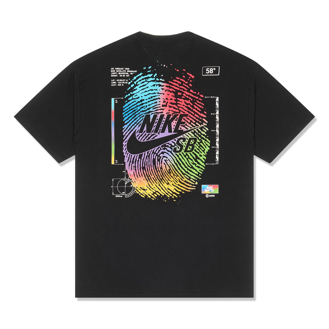 OC THUMBPRINT TEE BLACK