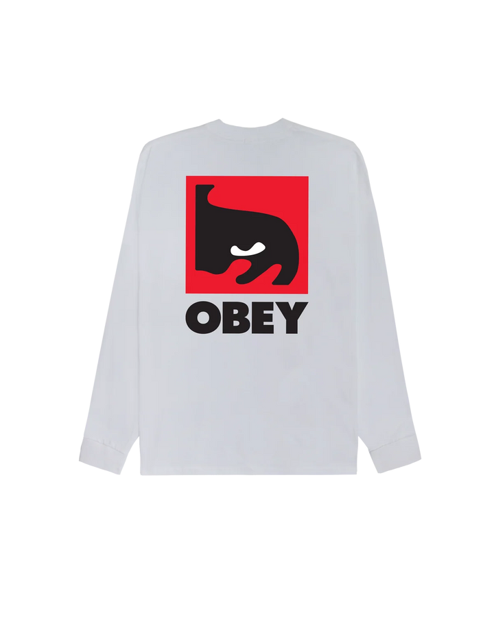 QUARTER EYE ICON LONGSLEEVE WHITE