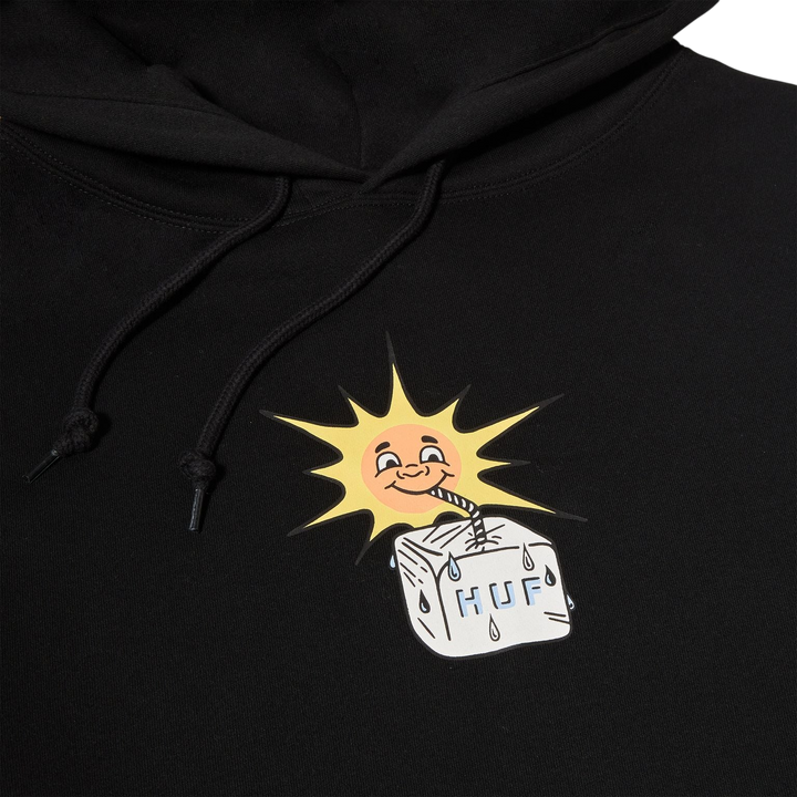 SIPPIN SUN HOODIE BLACK