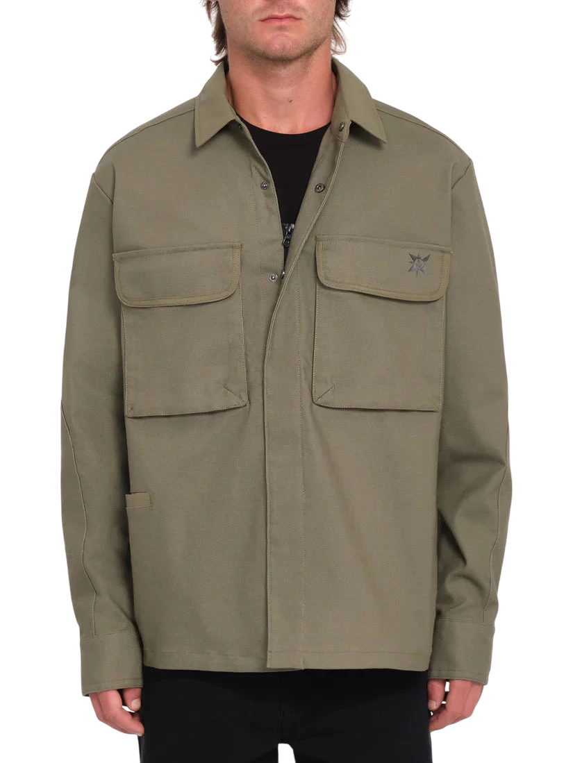 BRYAN IGUCHI WORK SHIRT WINTERMOSS