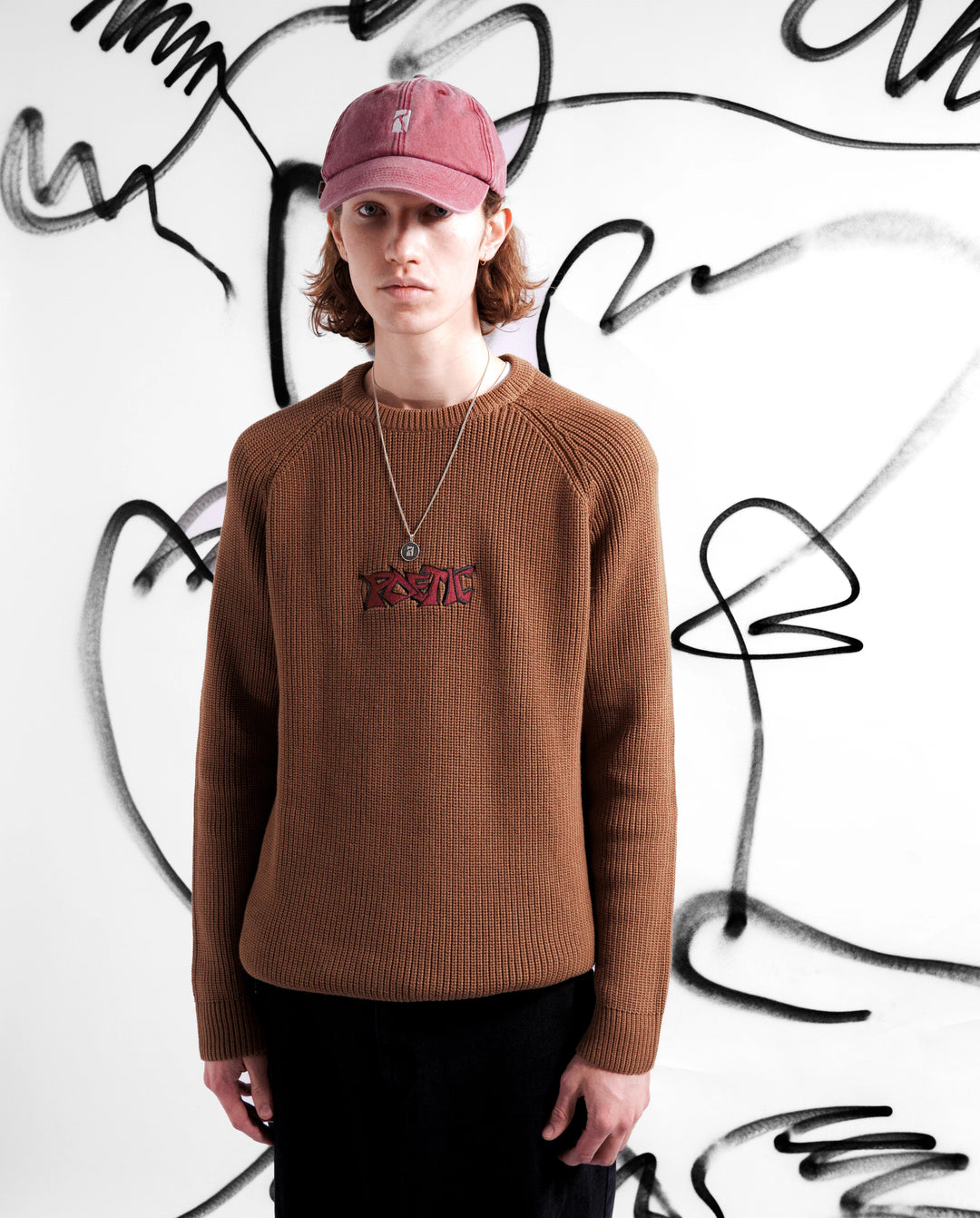 GRAFF KNITTED CREWNECK BROWN