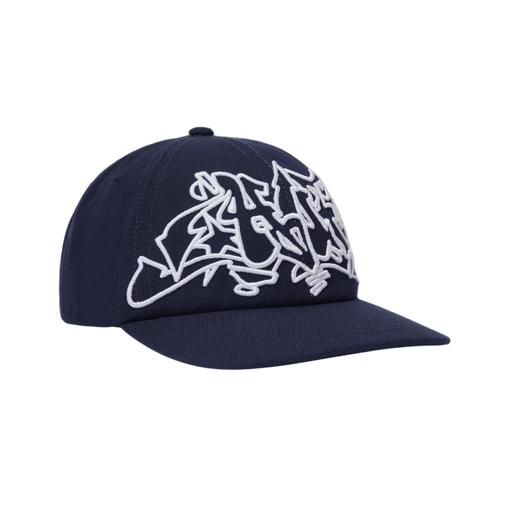 OUTLINE SNAPBACK CAP NAVY