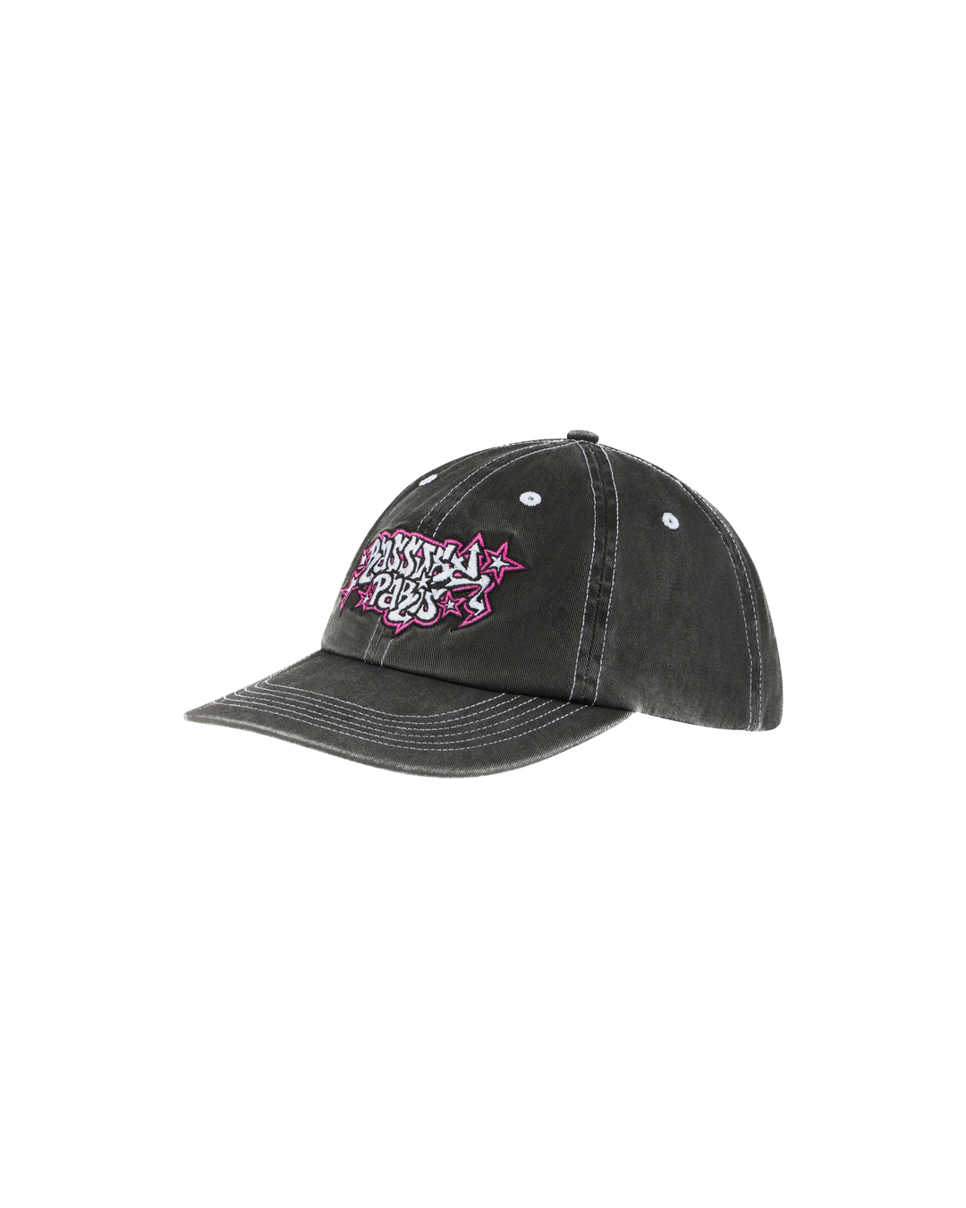 SAND BRUSHED TWILL CAP BLACK