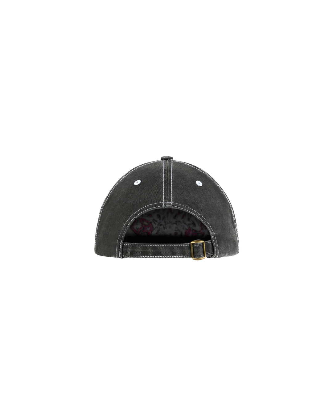 SAND BRUSHED TWILL CAP BLACK