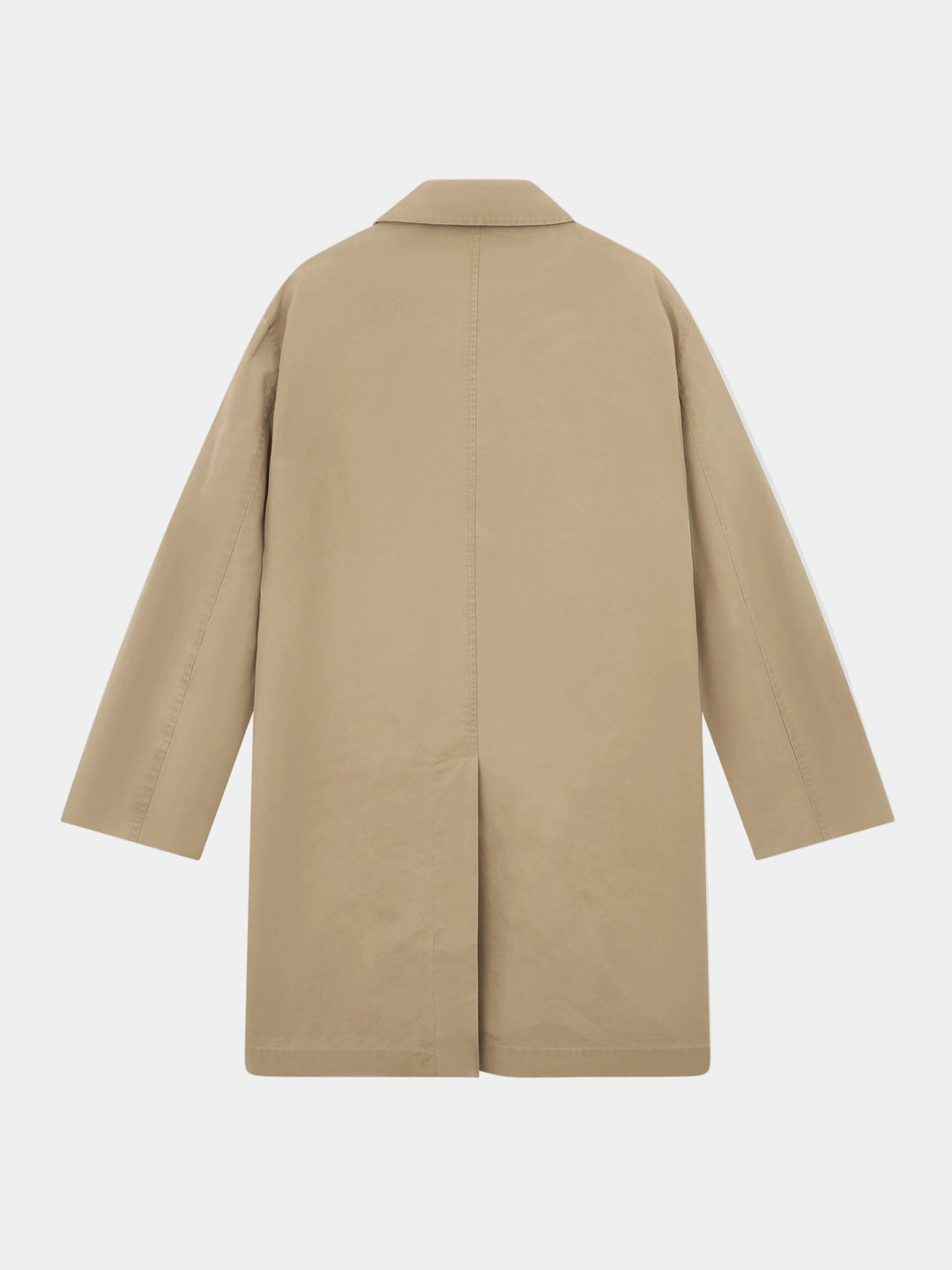 WAXED TRENCH COAT WOVEN BEIGE
