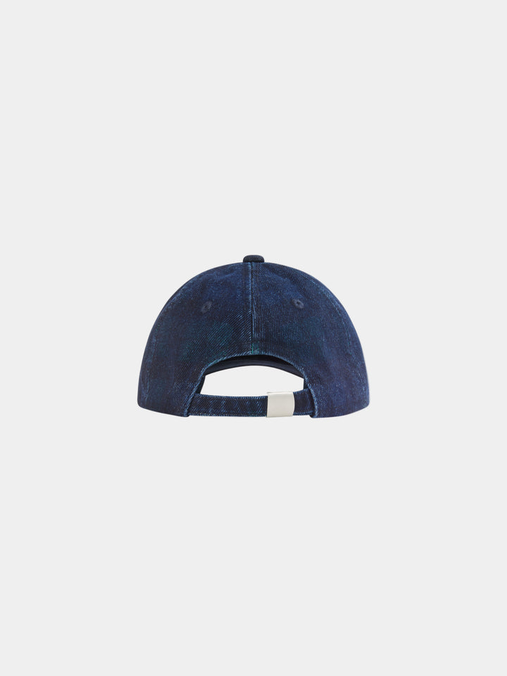 SCRIPT 6 PANEL STRAPBACK - DENIM