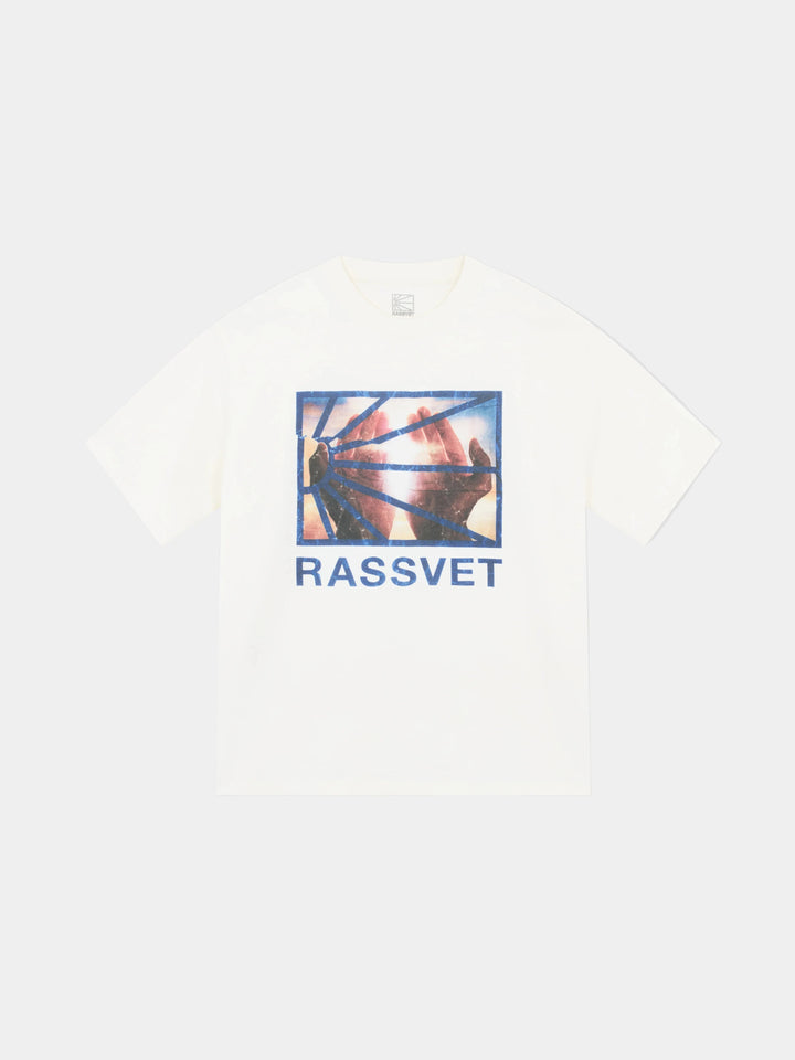 HANDS LOGO TEE OFF WHITE