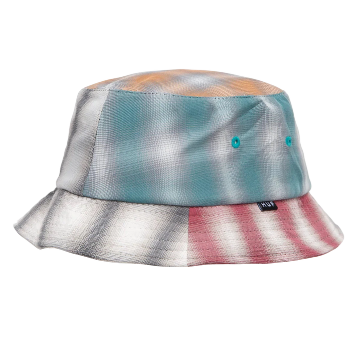 PATCHWORK BUCKET HAT MULTI PLAID