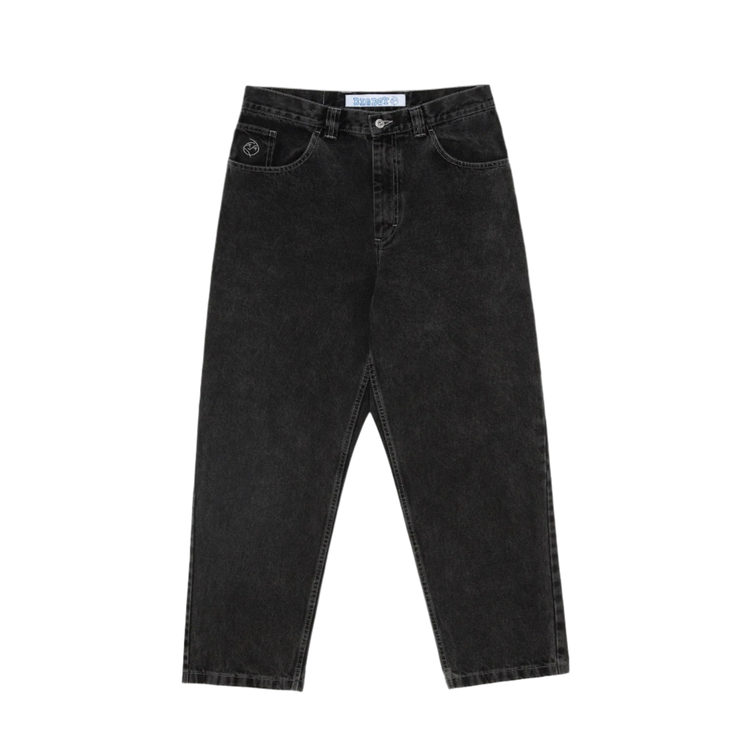 BIG BOY PANTS SILVER BLACK