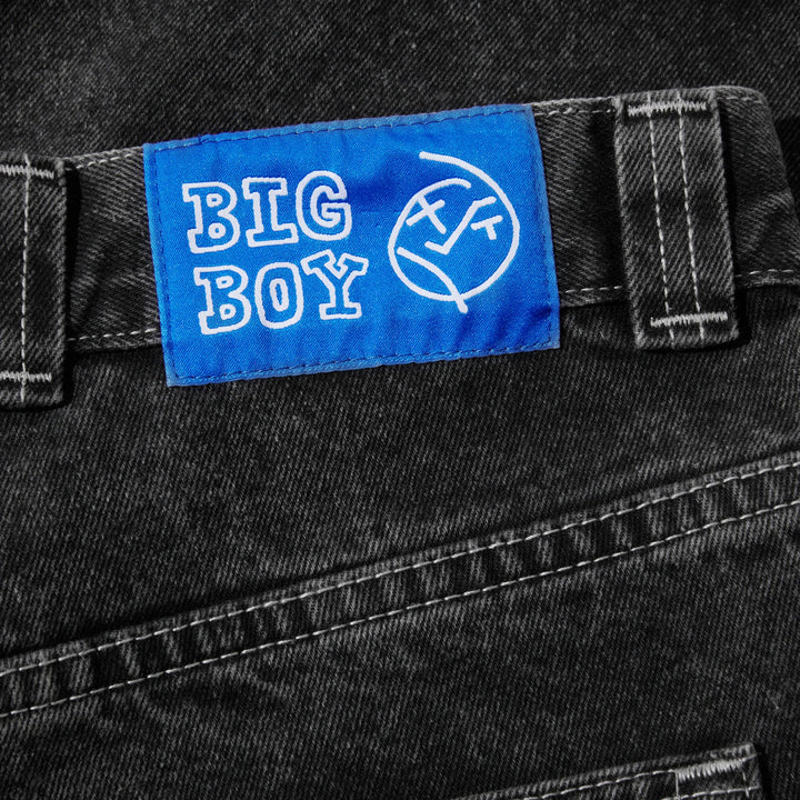 BIG BOY PANTS SILVER BLACK