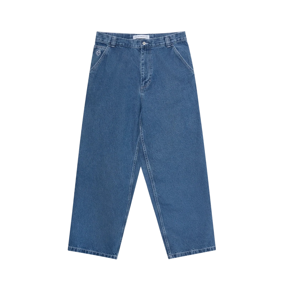 BIG BOY WORK PANTS BLUE WASHED