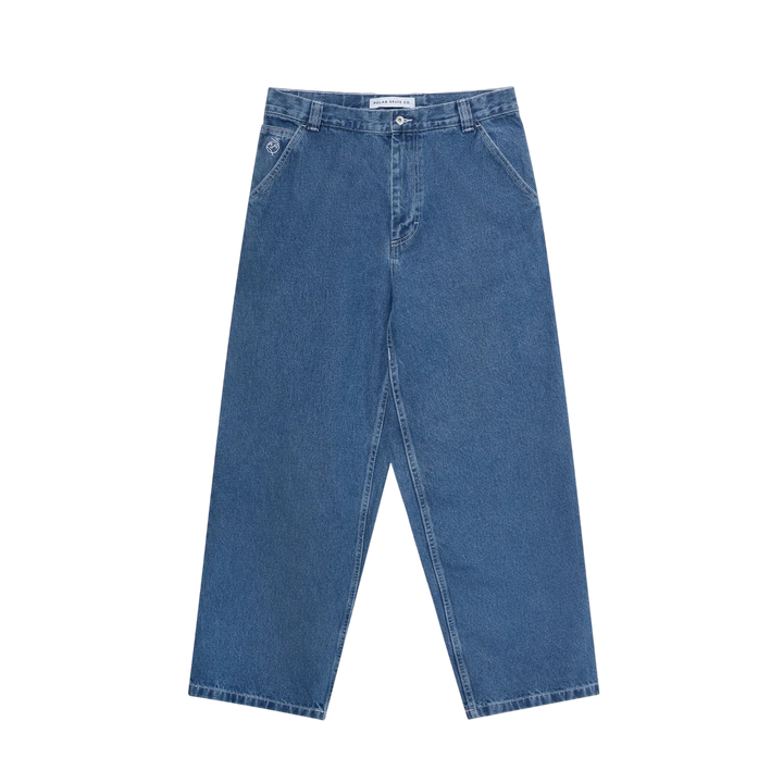 BIG BOY WORK PANTS BLUE WASHED