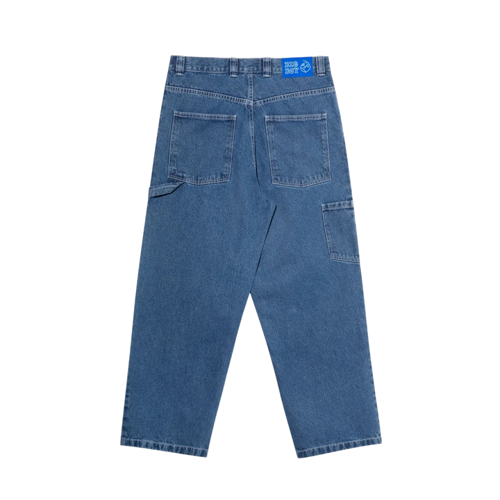 BIG BOY WORK PANTS BLUE WASHED