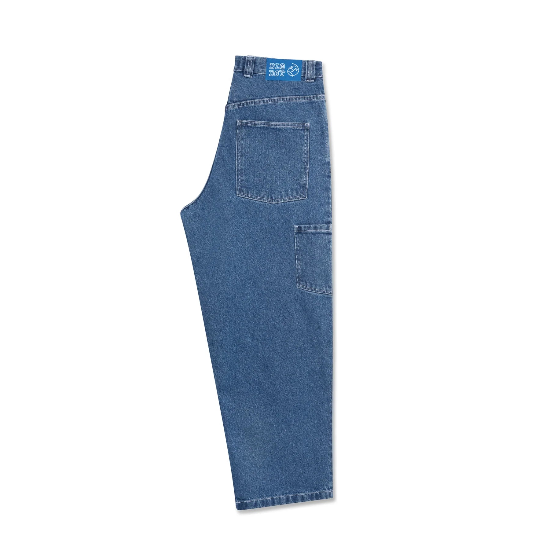 BIG BOY WORK PANTS BLUE WASHED