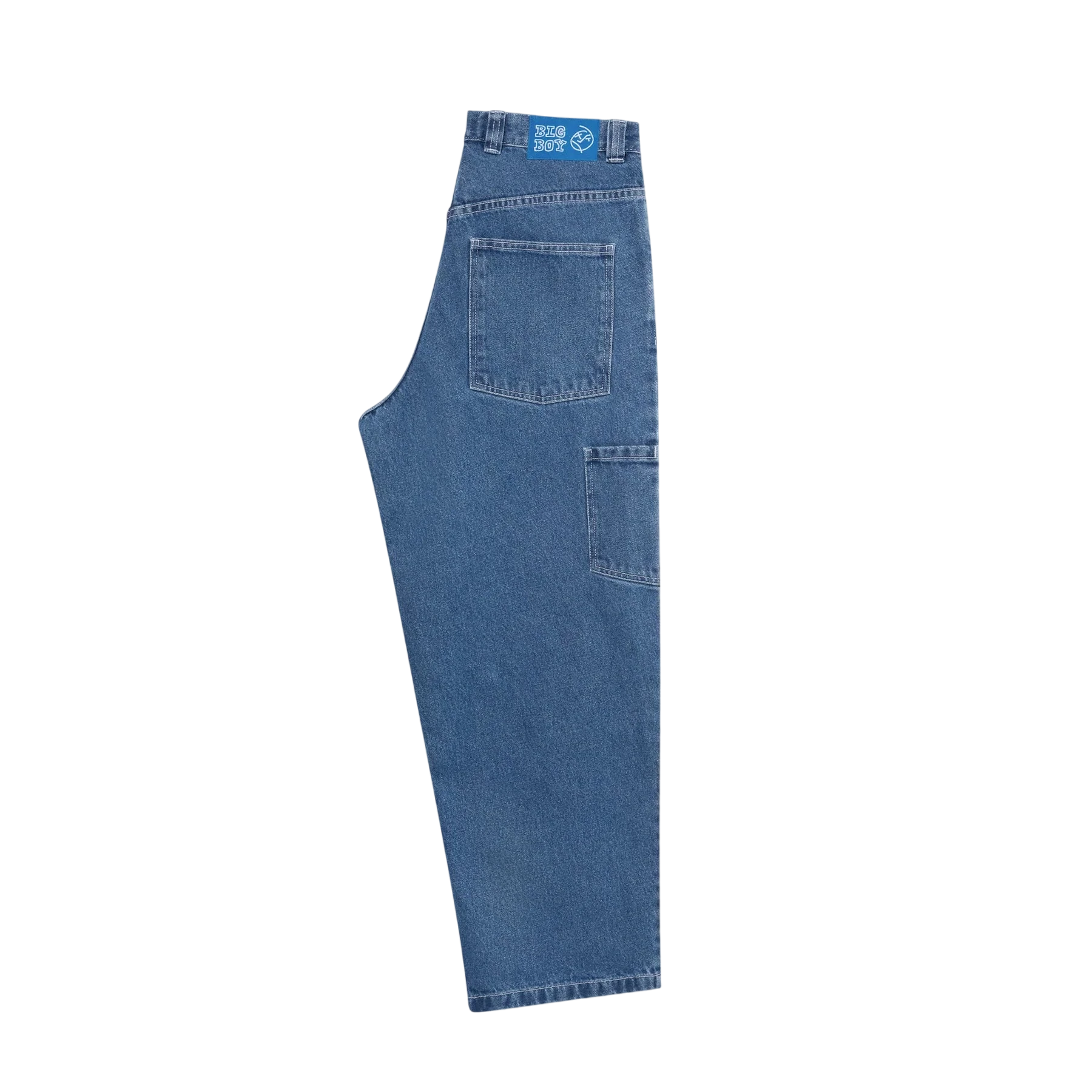 BIG BOY WORK PANTS BLUE WASHED