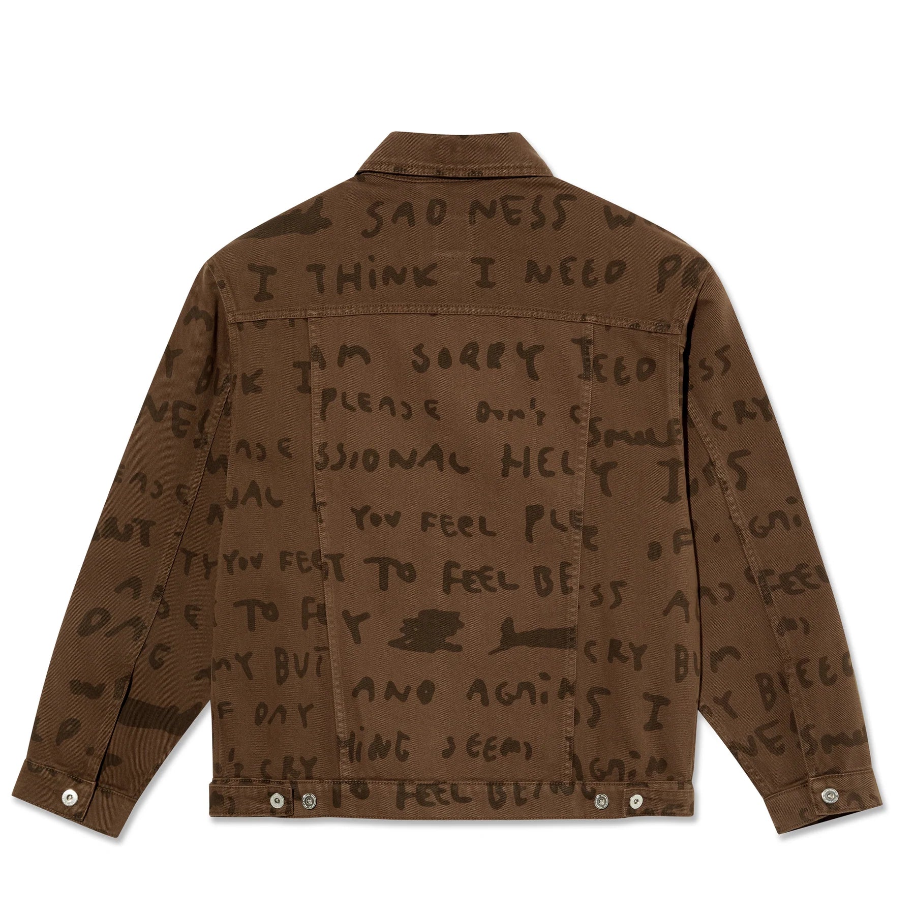 PATRIK JACKET SAD NOTES WALNUT