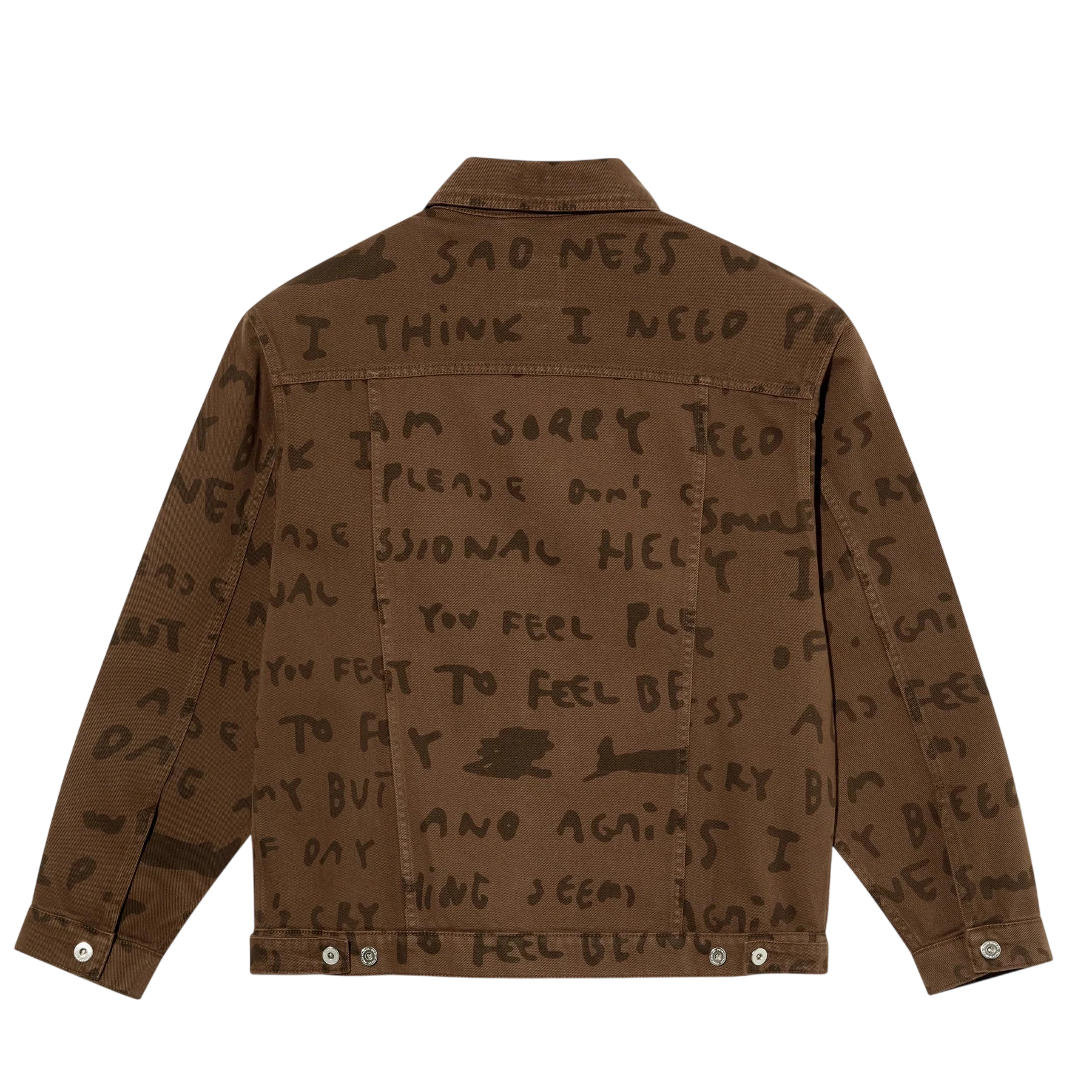 PATRIK JACKET SAD NOTES WALNUT