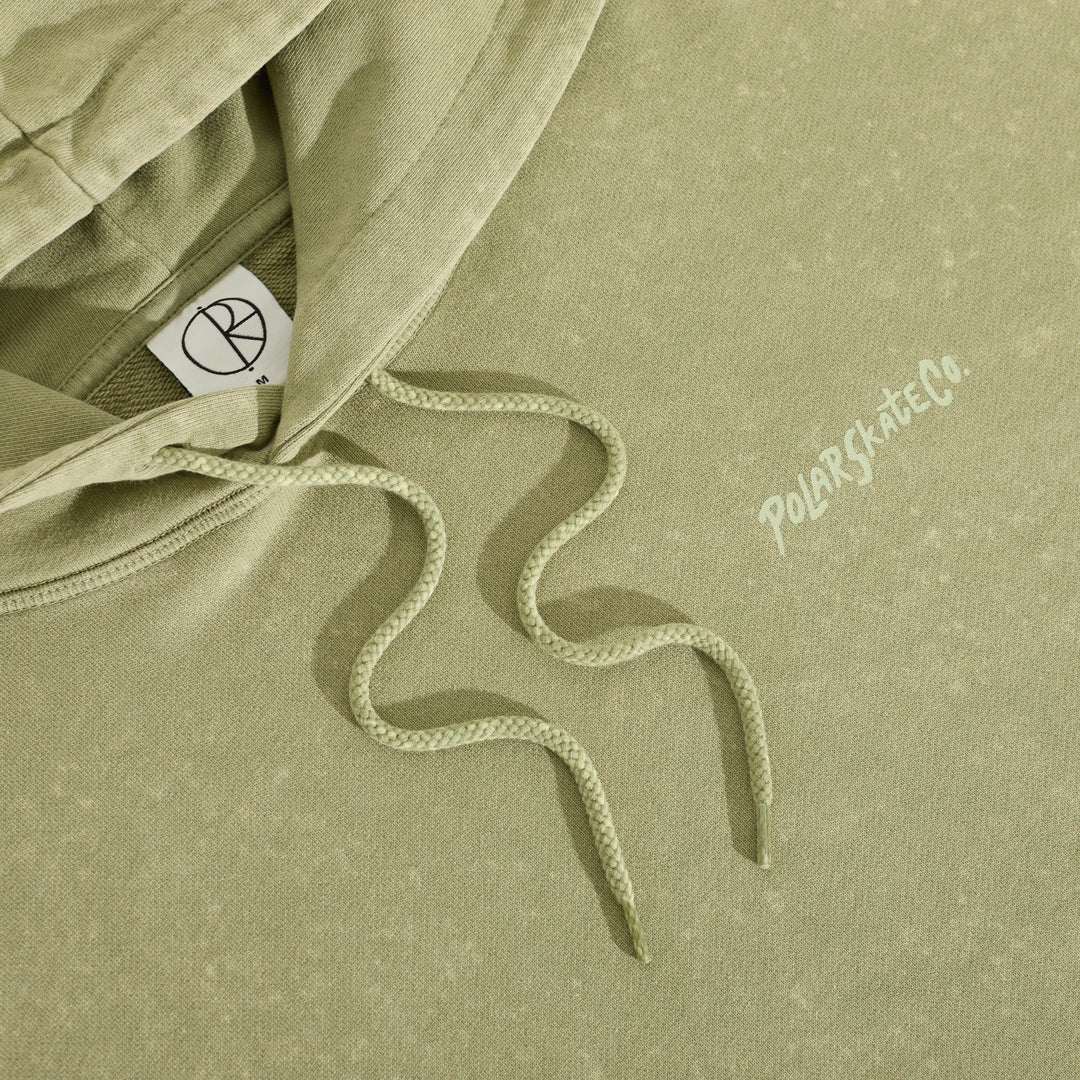 ACID FRANK HOODIE LIGHT GREEN